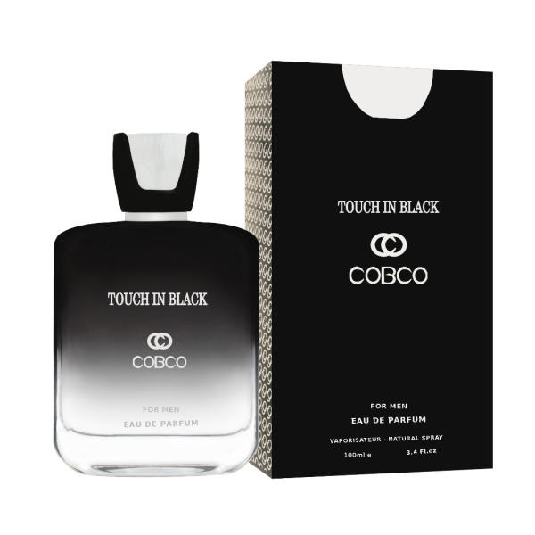 ادو پرفیوم مردانه کوبکو مدل Touch In Black حجم 100 میل Cobco Touch In Black EDP for Men 100ml