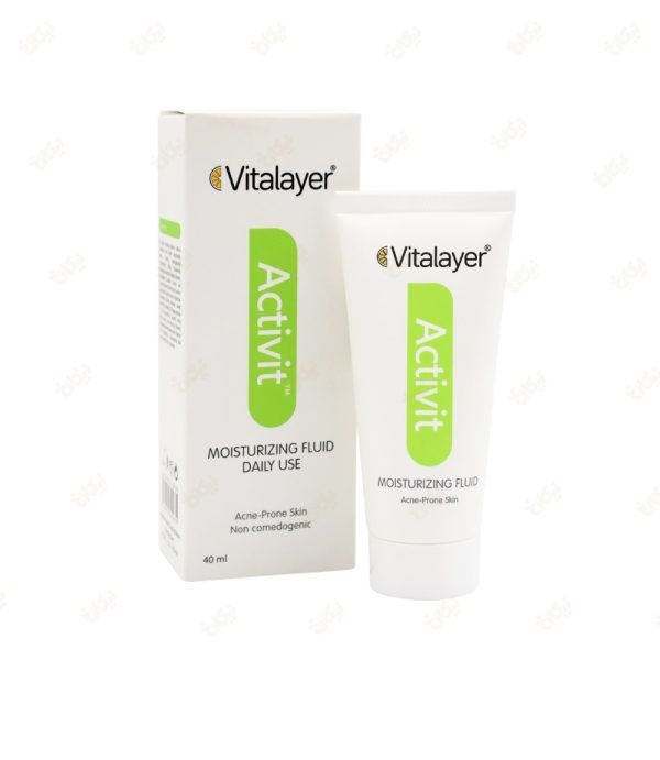 لوسیون فلوئید مرطوب کننده اکتی ویت(آبرسان پوست چرب)ویتالیر Vitalayer