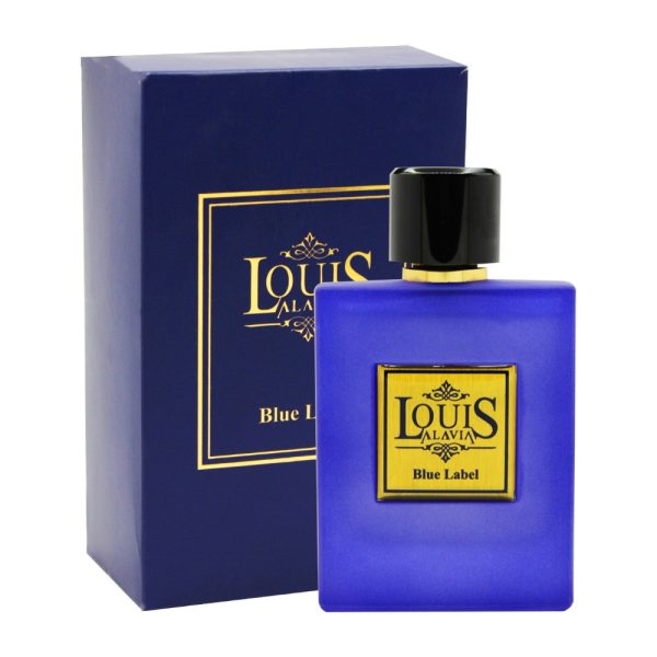 ادکلن مردانه لویئس آلاویا مدل بلو لیبل Louis Alavia Blue Label