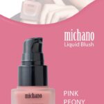 رژگونه میچانو رنگ Pink Peony