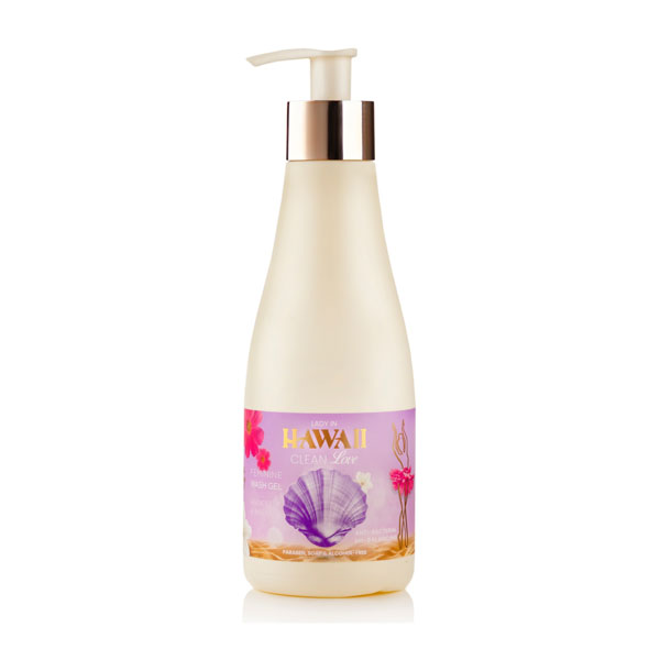 ژل بهداشتی بانوان هاوایی با عصاره لوندر (مناسب استفاده روزانه)