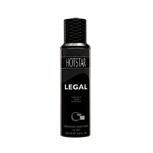 اسپری دئودورانت هات استار مردانه مدل Legal