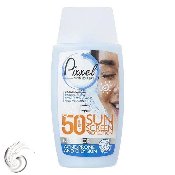 ضدآفتاب بی‌رنگ پیکسل مدل Oily Acne-Prone Skin (مناسب پوست‌های چرب)