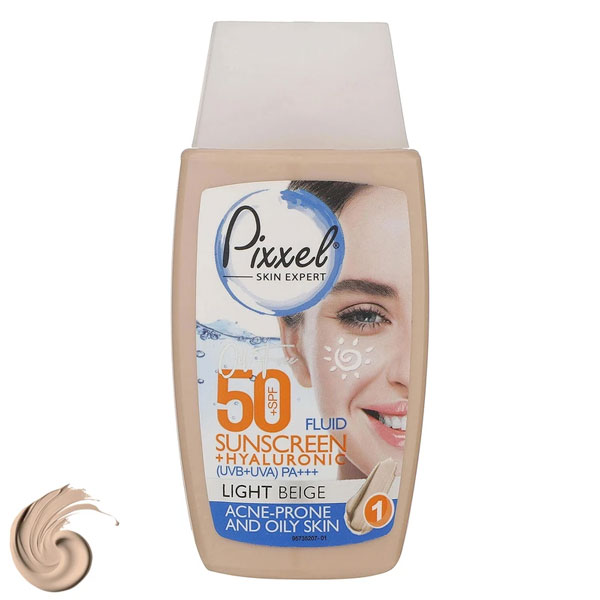 ضدآفتاب رنگی پیکسل مدل LIGHT BEIGE (مناسب پوست‌های چرب)