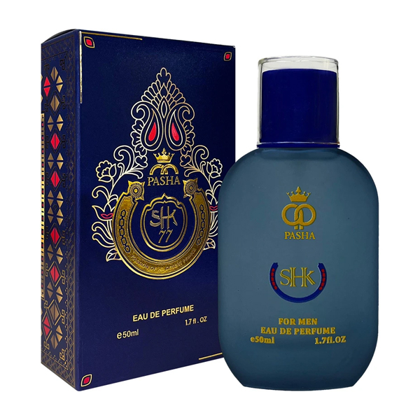 ادکلن مردانه پاشا مدل شیخ 77 حجم 50 میلی لیتر