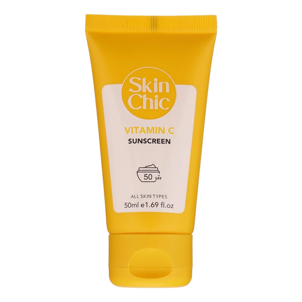 کرم ضد آفتاب بی رنگ ویتامین سی اسکین شیک