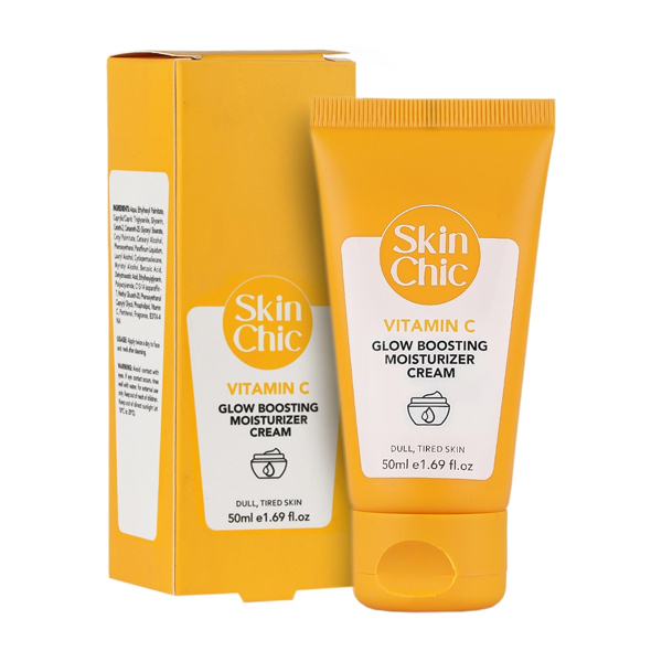 کرم مرطوب کننده ویتامین سی اسکین شیک حجم 50 میلی لیتر