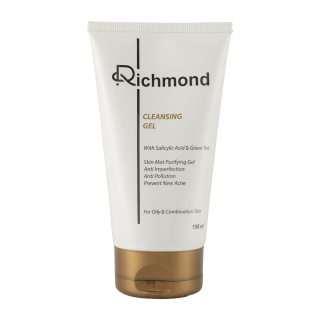 ژل شوینده صورت مناسب پوست چرب ریچموند حجم 150 میلی لیتر