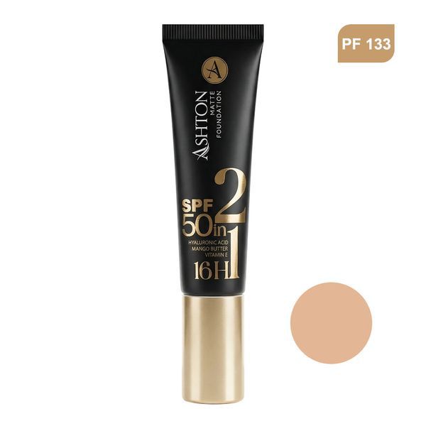 1787205429_c2Hq8k کرم پودر حاوی ضد آفتاب SPF50 PF133 آشتون - Image 1