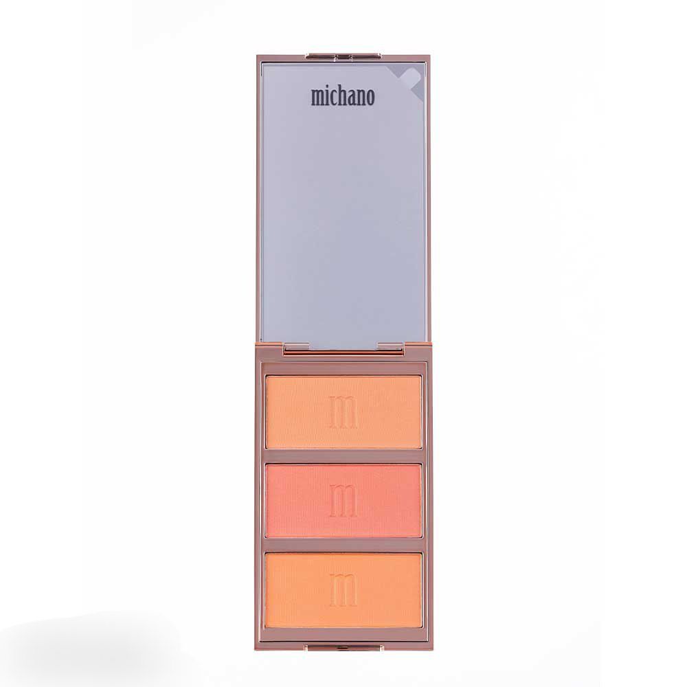 -212705_temp پالت رژگونه 3 رنگ شماره 410 میچانو MICHANO Blush Palette - Image 1